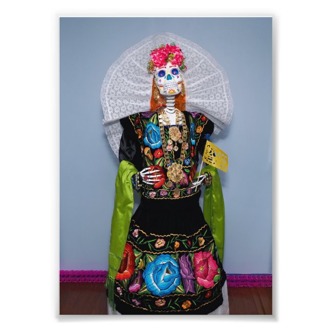 Catrina Tehuana  Fototryck (Framsidan)