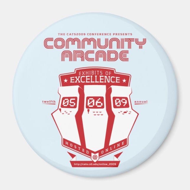 CATS2009-konferens/rundmagnet Magnet (Framsidan)