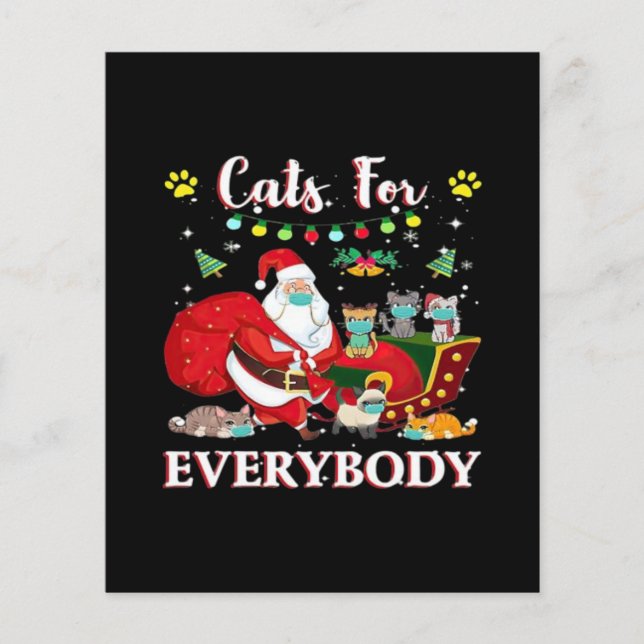 Cats Alla jul Flygblad (Framsidan)