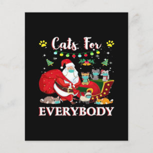 Cats Alla jul Flygblad
