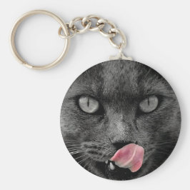 Cats Ansikte - Nyckelkedja Nyckelring