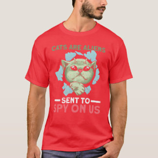 CATS ÄR-UTOMJORDINGARNAS gåva T Shirt