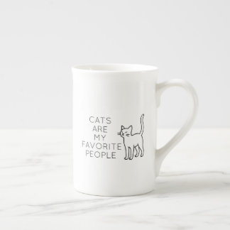 Cats are my favorite people benporslin mugg