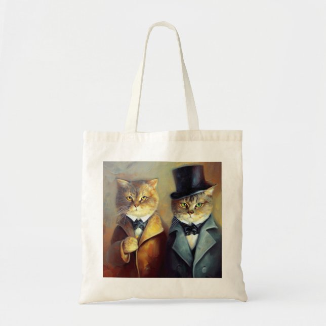 Cats As Holmes och Watson Tygkasse (Framsidan)