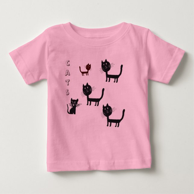 CATS Baby Tutu Bodykostym, Rosa Tee (Framsida)