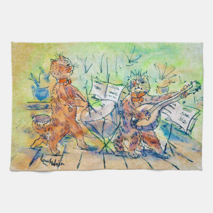 Cats Band, Louis Wain Kökshandduk