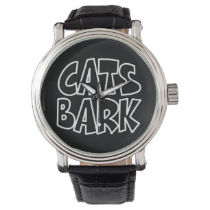 Cats Bark Armbandsur