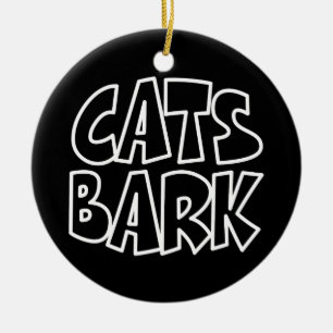 Cats Bark Julgransprydnad Keramik