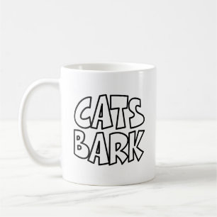 Cats Bark Kaffemugg