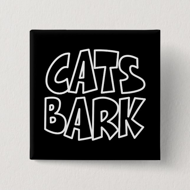 Cats Bark Knapp (Framsida)