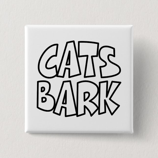 Cats Bark Knapp (Framsida)