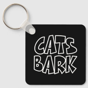 Cats Bark Nyckelring