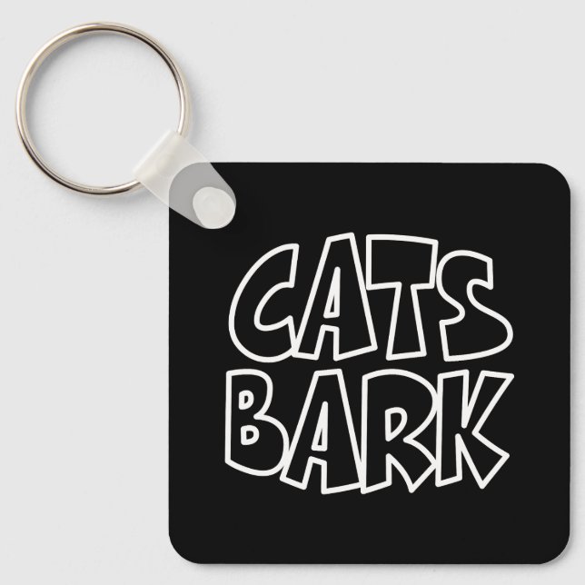 Cats Bark Nyckelring (Framsida)
