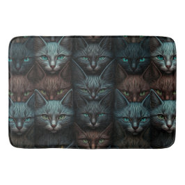 Cats BeSnyval Mörk Anpassningsbar älskare Personal Badrumsmatta