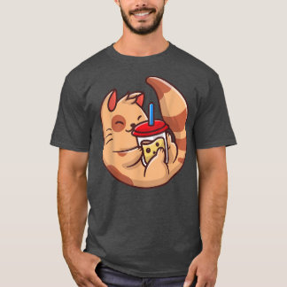 Cats Boba Tea Bubble Tea Kawaii Theme Cute Cats Sm T Shirt