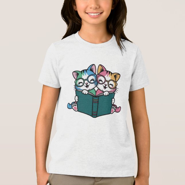 Cats Bok T Shirt (Framsida)