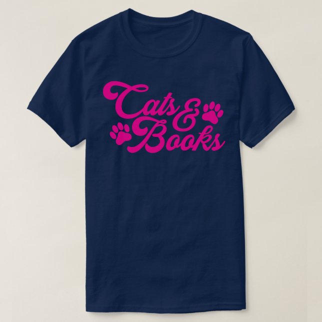 Cats Bokar T Shirt (Design framsida)