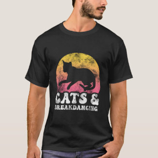 Cats Breakdancing Hobby T Shirt