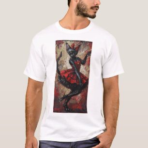 Cats can-can-dansa A3 T-Shirt