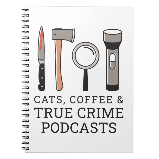 CATS, COFFEE OCH SANT BROTTSPODCASTS SANT BROTT VE ANTECKNINGSBOK (Framsidan)