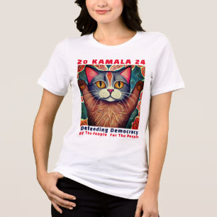 Cats Dam för Kamala 2024 T-Shirt