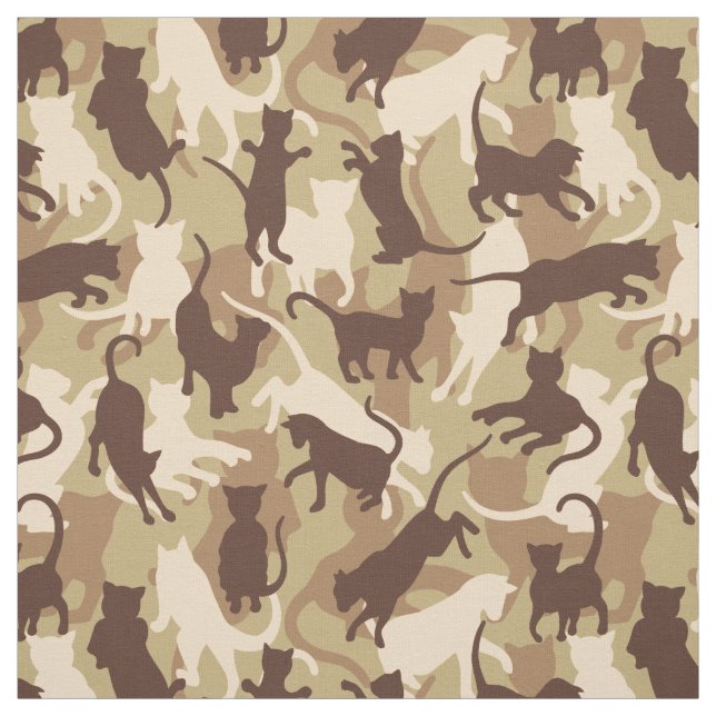 Cats Desert Camouflage Tyg (Provkarta)