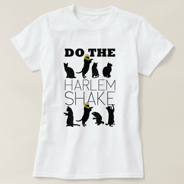 Cats doing the Harlem Shake Tröja (Design framsida)