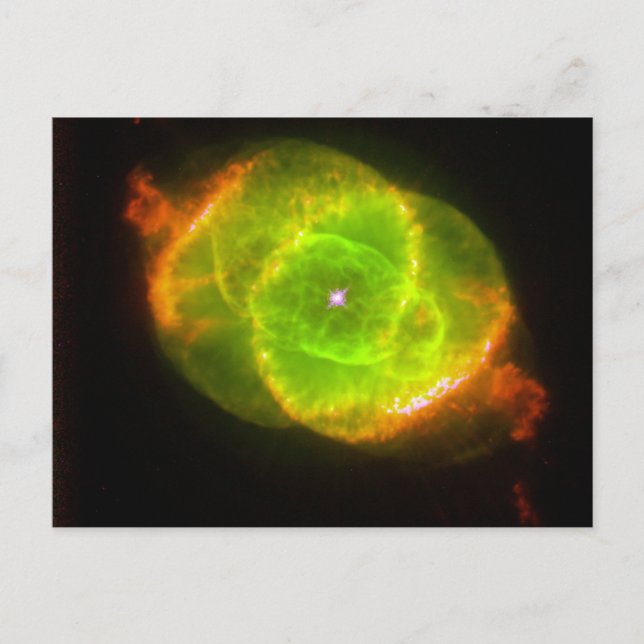 Cats-Eye Nebula Vykort (Framsida)