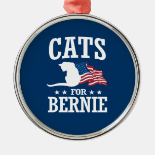 CATS FÖR BERNIE SANDERS JULGRANSPRYDNAD METALL