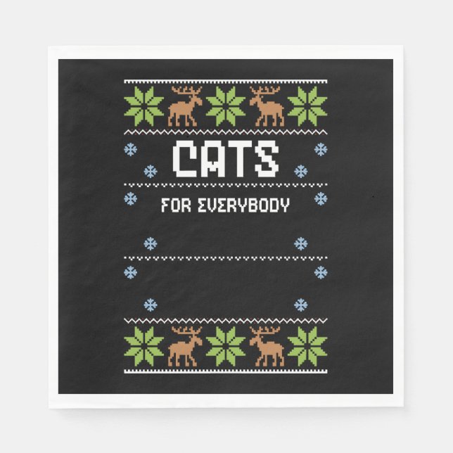 Cats For Everybody Pappersservett (Framsidan)