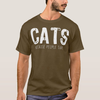 Cats för People Suck Funny Älskare Gift Christma T Shirt