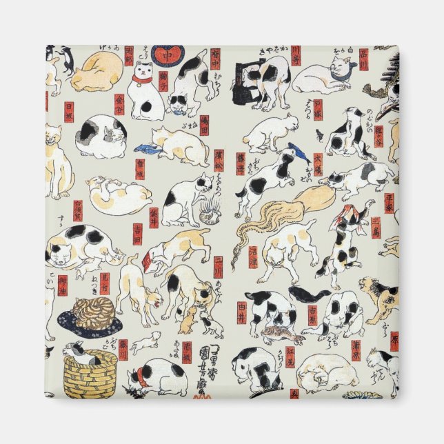 Cats Galore Magnet (Framsidan)