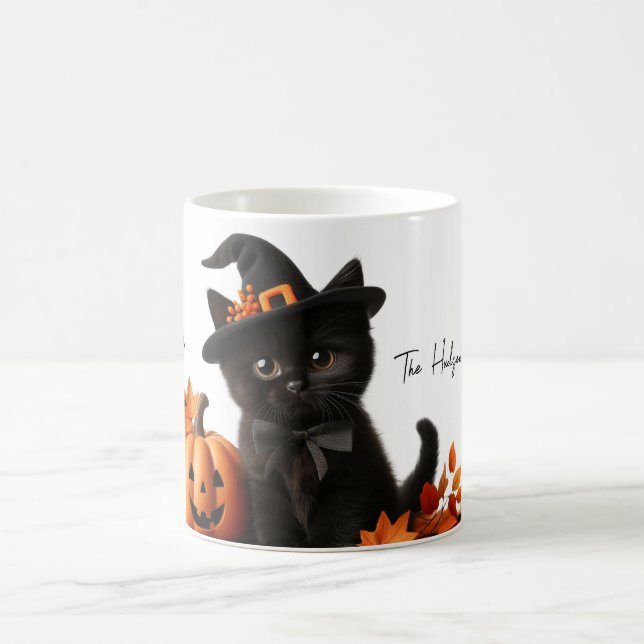 Cat's halloween Family Kaffemugg (Center)
