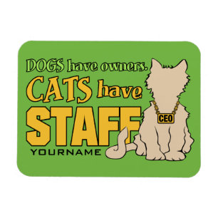 CATS HAR anpassningsbar-magnet PERSONAL Magnet