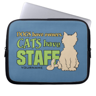 CATS HAR PERSONAL anpassningsbar laptop sleeve