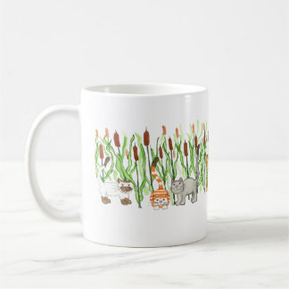 Cats in CatTails Kaffemugg
