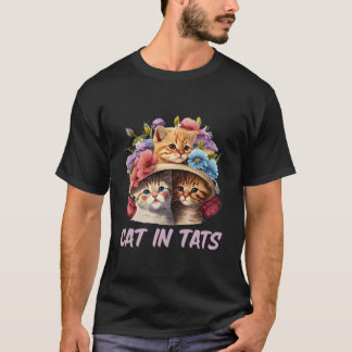 Cats In Tats Cat Tattoo Kitten Tattooed T Shirt