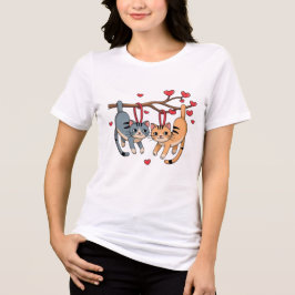 Cats Kärlek T Shirt