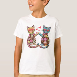 Cats Kärlek T Shirt