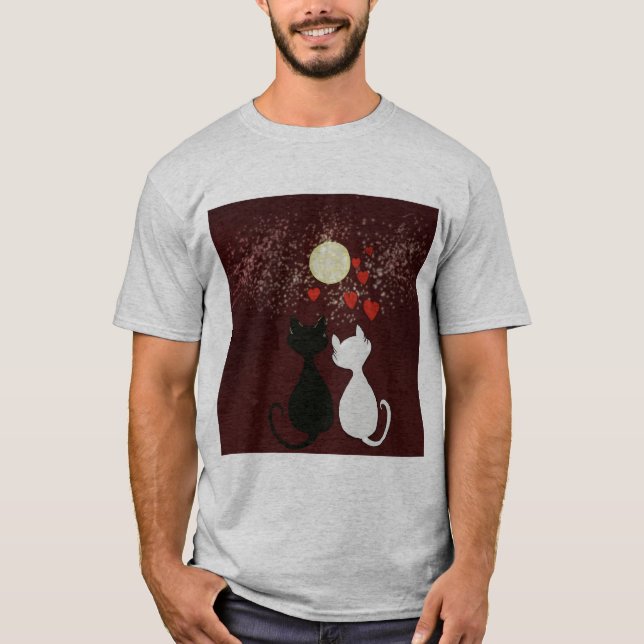 Cats kärlek t shirt (Framsida)