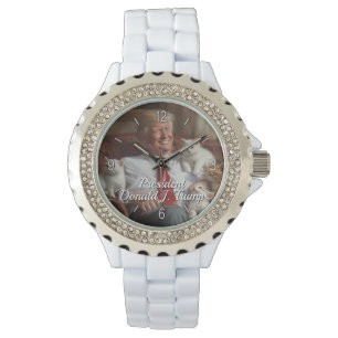Cats Kittens Womens President Donald J. Trump 2024 Armbandsur