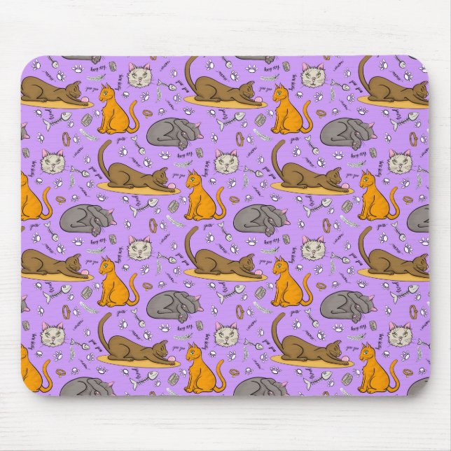 Cats Life - Mouse Pad Musmatta (Framsidan)