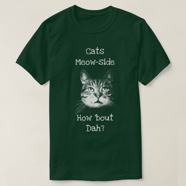 Cats Meowside Hur går det för dig? T Shirt (Design framsida)