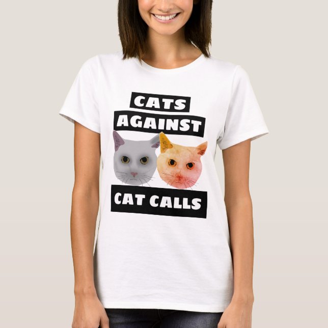 CATS MOT CATS CALLS T-Shirts (Framsida)
