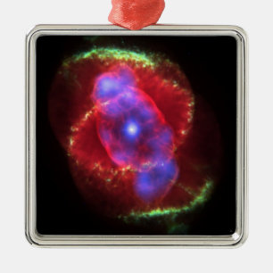 Cat's Nebula glowing Julgransprydnad Metall