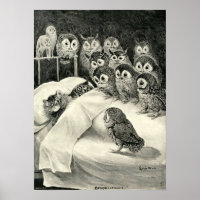 Cats Nightmare Matte Poster