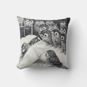 Cats Nightmare Uggla Bird, Louis Wain Kudde