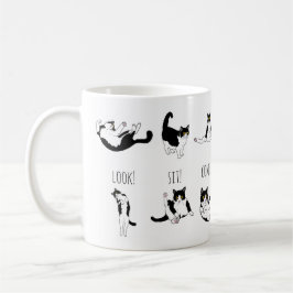 cat's obedience mug kaffemugg