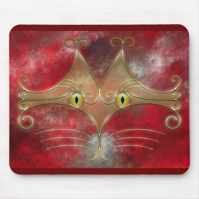 Cats-Öga Mousepad Musmatta (Framsidan)