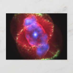 Cats Öga Nebula-glöd Vykort